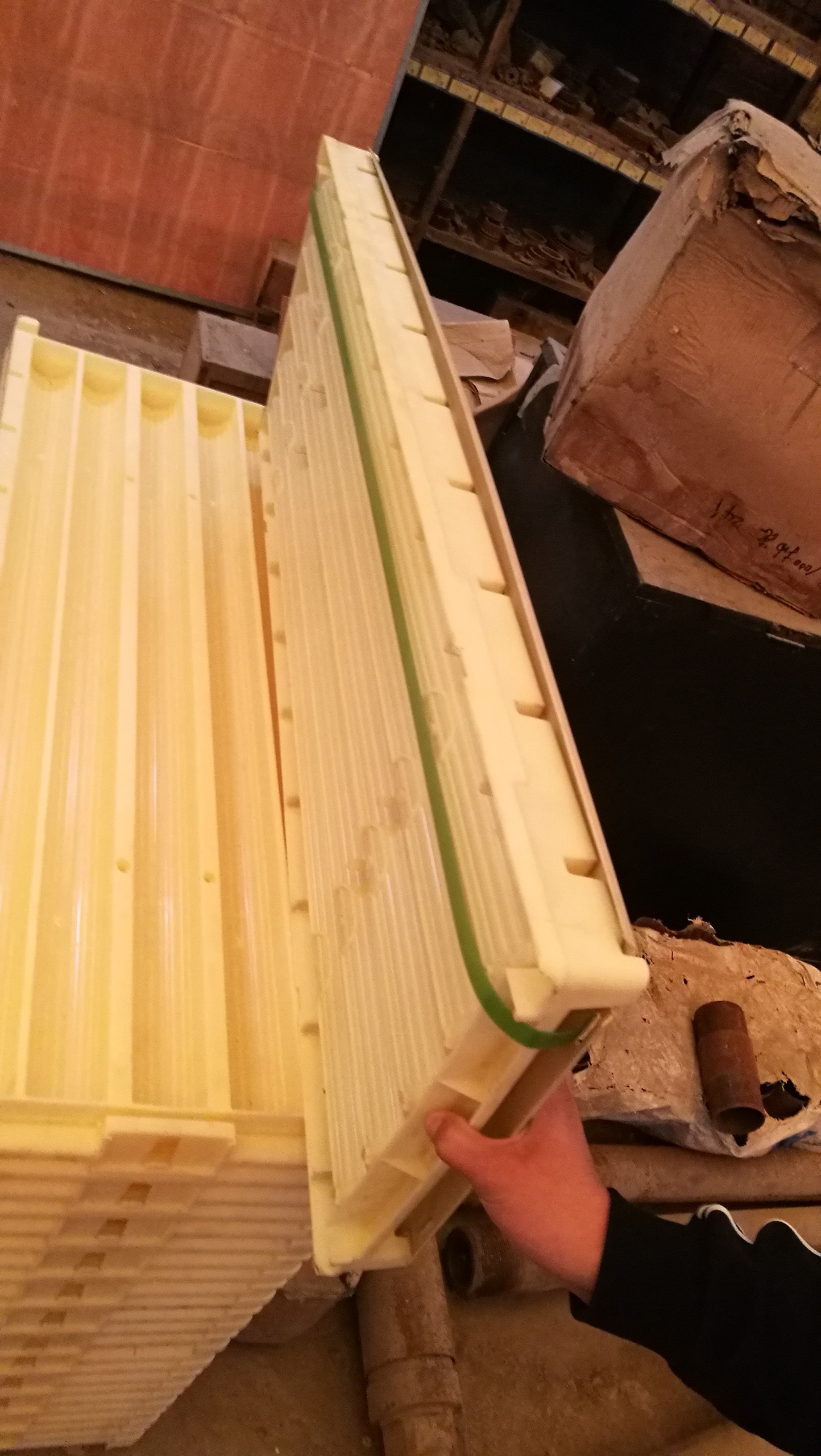 Multi Colors Plastic Core Tray Lid With Premium ABS Material High Strength