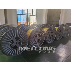 Buy cheap Red PVDF PP FEP Encapsulated Control Line Downhole Tubing Clean Bright Surface from wholesalers