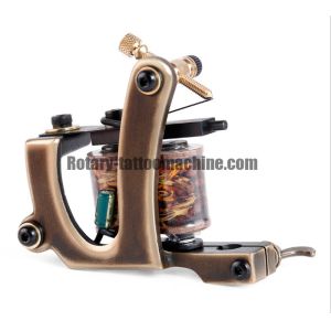 Buy cheap Handmade Coil Tattoo Machine Brass Liner Shader Custom Tattoo Gun No Hurning Hot from wholesalers