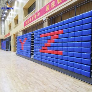 Buy cheap Customized Indoor Retractable Bleachers Aluminum Material Optional Handrail For Customized Needs from wholesalers