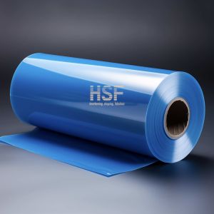 Buy cheap 75 Micron Translucent Blue MOPP Film Roll Tear Resistant from wholesalers