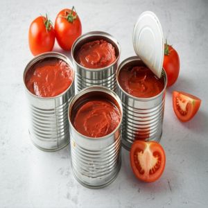 Buy cheap Store Canned Tomato Paste in a Cool and Dry Place with Tomatoes as Primary Ingredient in Tins from wholesalers