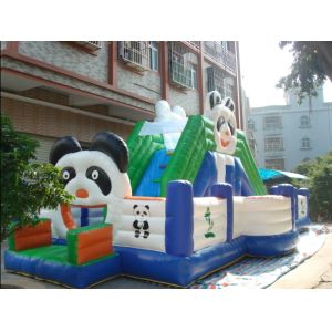Buy cheap Inflatable fun city / inflatable playground  / panda jumping playground fun city from wholesalers