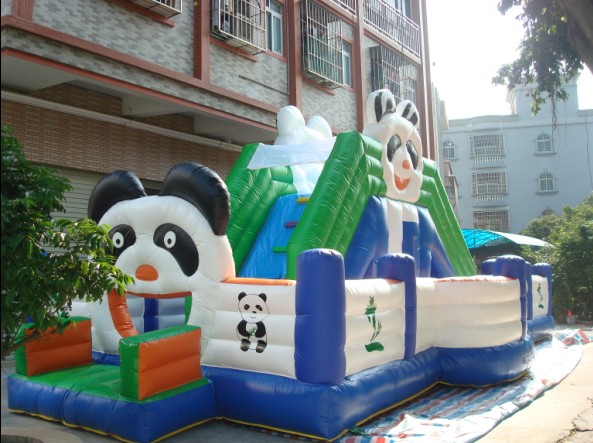 Buy cheap Inflatable fun city / inflatable playground / panda jumping playground fun city from wholesalers
