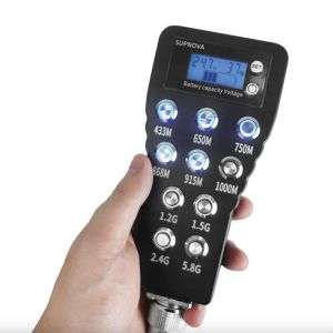 Buy cheap 10 Channel Man Pack Drone Jammer Backpack 16dbi Antenna 360°1.5km RF Range Jamming from wholesalers