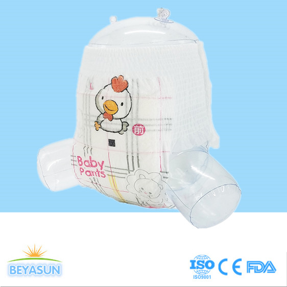 Quality Soft Care Baby Pull Up Pants , Pull Up Nappies Overnight Dry And Comfortable for sale