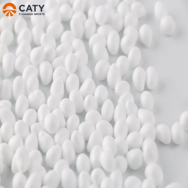 Buy cheap Running Track Material ETPU Granules White Extremely High Elasticity from wholesalers