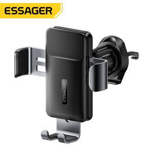 Buy cheap ESSAGER ES-ZJ32 Flexible Black 360 Rotating Air Vent Car Mount Mobile Phone Holder Stand Convenient and Easy for Your Car from wholesalers