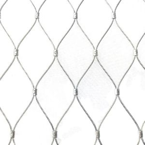 Buy cheap Stainless Steel Grades 316 Zoo Mesh Stainless Steel Wire Net Ferruled Types AISI304 from wholesalers