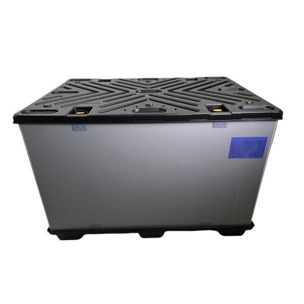 Buy cheap 1600x1145x1067mm Sleeve Packaging With Pallet Stacking Plastic Shipping Containers from wholesalers