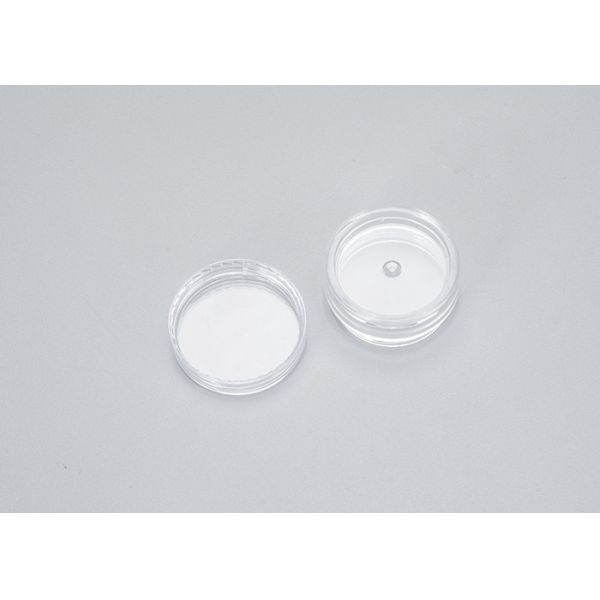 Quality Customized 120ml 4 Oz White Plastic Cosmetic Jars Smooth Surface for sale