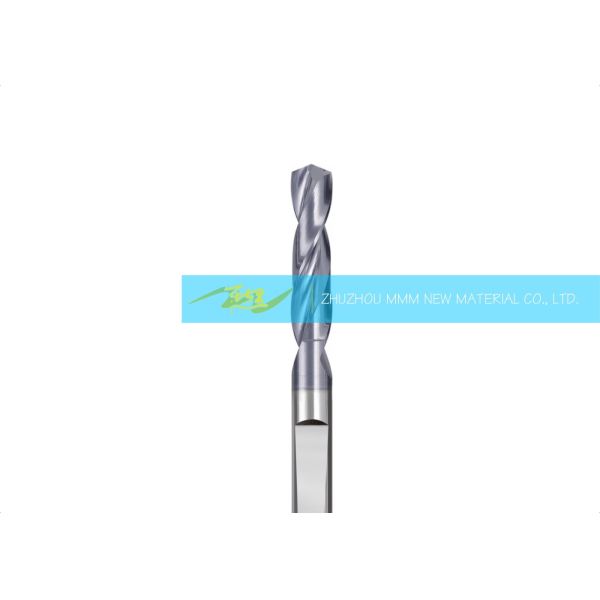 Buy cheap High Stability Solid Carbide Drill With Double Edged Belt / Anti Blocking Properties from wholesalers