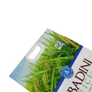 Custom Printing Plastic 1kg 2kg 5kg 10kg Size Of Basmati Vacuum Rice Bag With