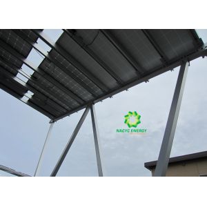 Lightweight Solar PV Mounting Systems Anodized Aluminum 6005-T5 Material