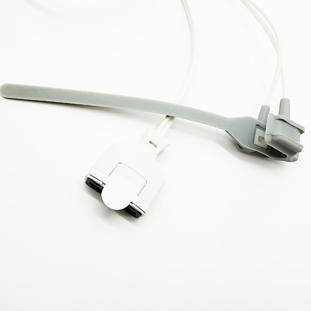 Buy cheap 11 Pin Pulse Ox Sensor , grey Compatible Oxygen Saturation Sensor from wholesalers