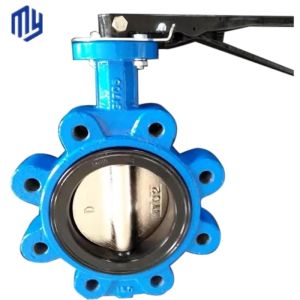 Buy cheap Versatile Hand Lever Butterfly Valve for Gas Media and Cast Iron Flange Operation from wholesalers