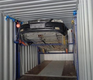 Adjustable Length Car Rack Container Brackets for Shipping Container VW Car Fitment in Shanghai Tianjin Qingdao