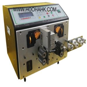 Buy cheap large cable wire type computerized automatic wire and cable cutting and stripping machine from wholesalers