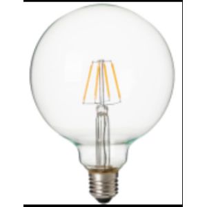 Buy cheap LED Filament 8w G125 800 Lumen LAMP Retro Saving Energy Indoor Chips Transparent Glass Bulb House Office Used EU Model from wholesalers