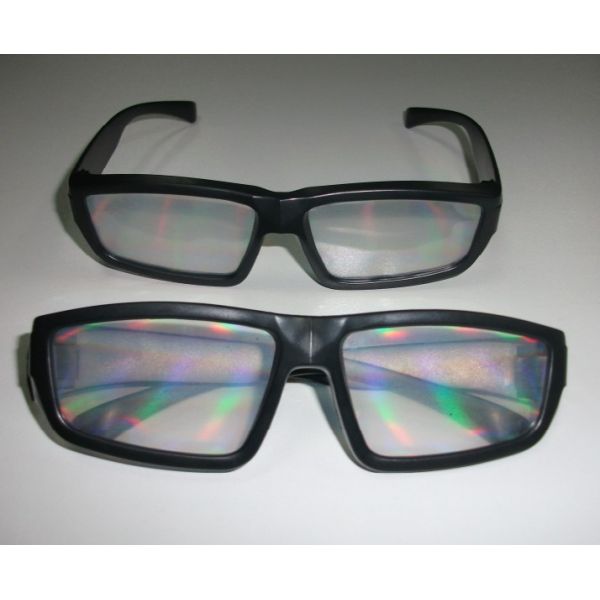 Buy cheap Promotional powerful rainbow 3d fireworks glasses , reusable 3d glasses from wholesalers