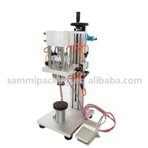 Buy cheap CH-200 Best Selling Semi-Automatic Perfume Bottle Crimping Machine Easy to Operate with Wood Packaging for Food Beverage Capping from wholesalers