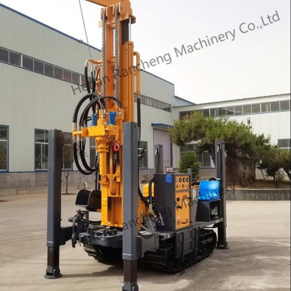Quality 280m Water Well Drilling Rig with 7000-9000Nm Max Torque - Diesel Hydraulic Power for sale