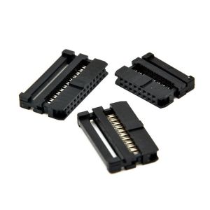 Buy cheap 2.54mm Flat Cable IDC Female Socket Rectangular Receptacle Connector 6 - 64 Pins Replacement from wholesalers