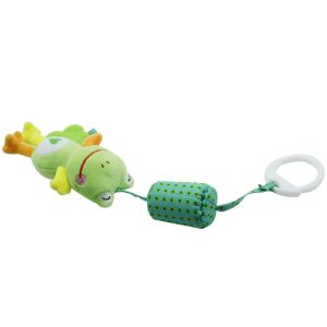 Buy cheap Hanging Baby Rattle Crinkle Squeaky Toy With Teethers Plush from wholesalers