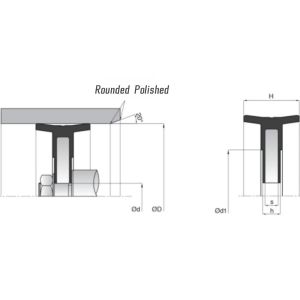Buy cheap NBR Pneumatic Piston Seal Double Acting High Friction Resistant from wholesalers
