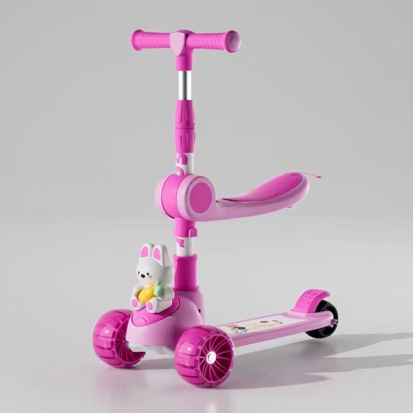 Quality Durable 6km/H Kids 3 Wheel Scooter Toys Folding Scooter Customizable for sale
