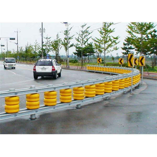 W Beam Rolling Guardrail Barrier Accident Car Transportation Facilities