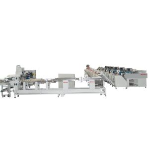 Buy cheap Automatic Multiple Bundling Noodle / Pasta Packing Machine with M-Shape Bags from wholesalers