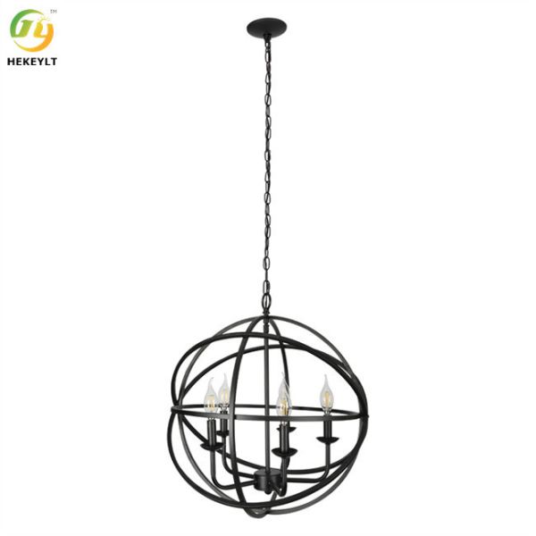 Buy cheap E12 Retro Industrial Single Globe Pendant 4 / 6 / 8 Lights from wholesalers