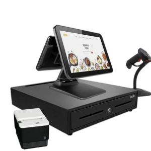 Buy cheap SDK Function 15.6 Inch Display Foldable Metal Material POS Terminals for Android/Win from wholesalers