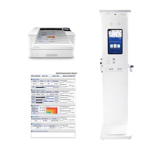 Buy cheap 4 Electrode Body Composition Analyzer Machine 500kg Commercial BMI Machine from wholesalers