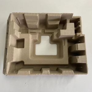 Buy cheap Moisture Resistant Molded Fiber Pulp Boxes Beverage Carriers Food Trays from wholesalers