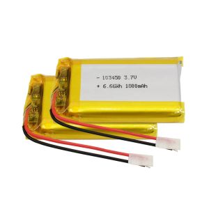 UN38.3 3.7V 2000mAh 103450 Lithium Polymer Battery Pack For GPS