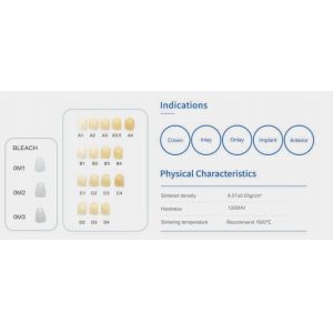 Yucera 3D Pro Multilayer Zirconia Blocks for Dental Laboratories