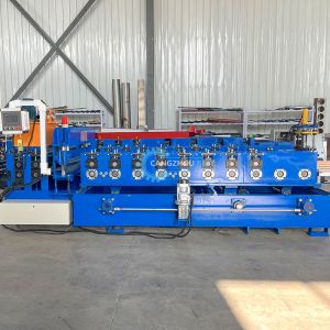 Buy cheap Auto Change Size PU Liner Steel Profile Roof Sheet Roll Forming Machine For 0.3-0.8mm from wholesalers