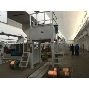 9DT Copper Wire Drawing Equipment , Tungsten Capstan Intermediate Wire Drawing