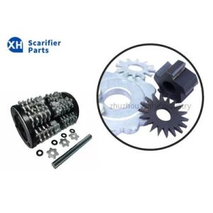 Buy cheap 6 Tip Carbide Steel Scarifier Cutter with 80mm Outer Diameter and 30mm Inner Diameter for Surface Preparation from wholesalers