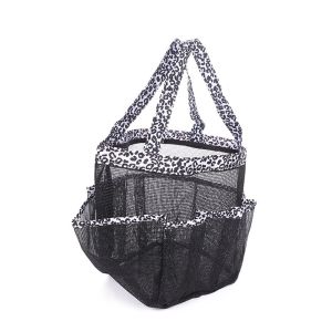 Multifunctional Mesh Bag 8 Pockets Swimming Beach Bag Travel Toiletry Bag For