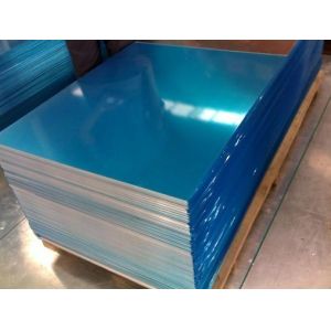 Buy cheap Inner Plastic Paper Interleaving Aluminium Sheet Plate 100mm-1500mm Width from wholesalers