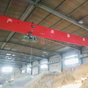 10 Ton Electric EOT Foundry Crane 60m Box Type Single Beam Remote Control