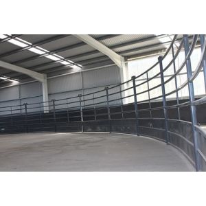 Buy cheap 30X60mm Oval Pipe Cattle Livestock Yard Panel from wholesalers