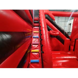 Digital Printing Inflatable Bounce House With Slides Miraculous Ladybug