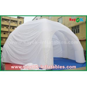 Multi-Person Inflatable Tent White Advertising PVC Giant Inflatable Exhibition