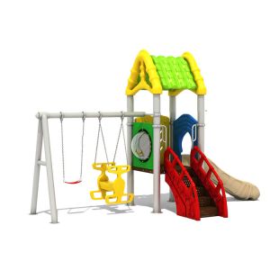 China Outside Playground Plastic Slide Aluminium Alloy Amusement Park Anti Crack on sale
