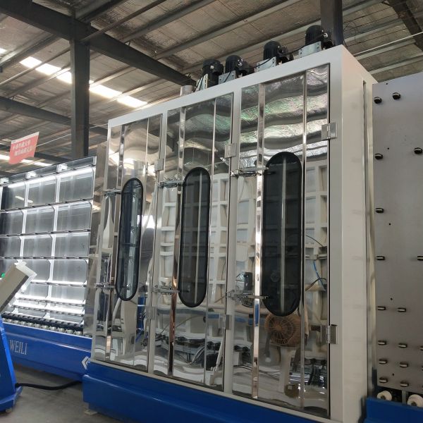High Efficiency Automatic Insulating Glass Machine LBW2200PB For 2200m Glass