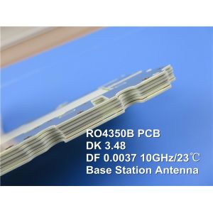 Buy cheap 2 Layer Cutting Edge Rigid PCB Board Built On 30mil RO4350B Substrates from wholesalers